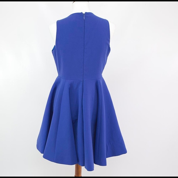 AQ/AQ Womens Blue Robyn Mini Sleeveless Dress - Picture 6 of 8